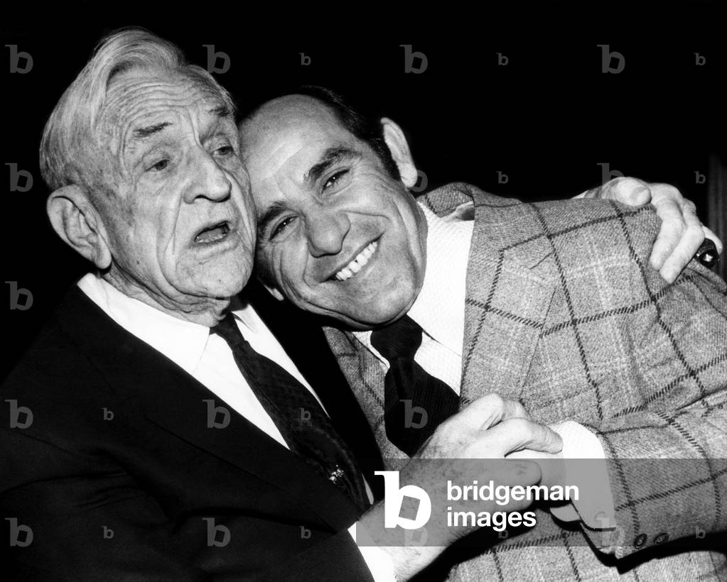 Casey Stengel and Yogi Berra, 1972
