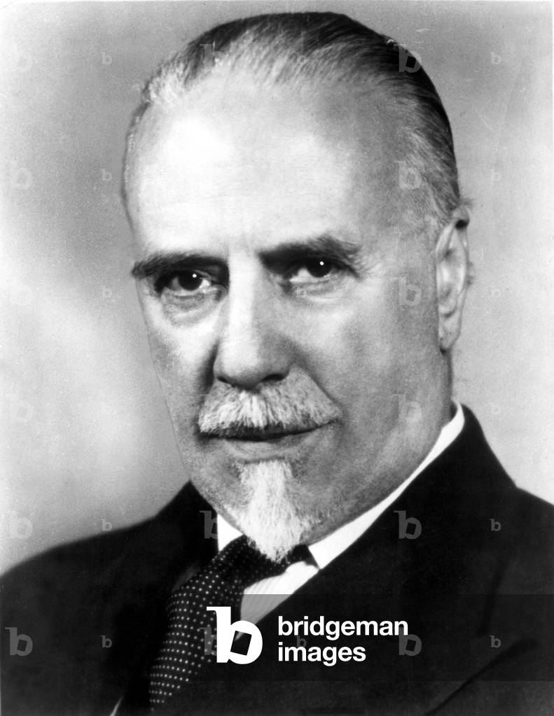 Sir Thomas Beecham, conductor, c.1950