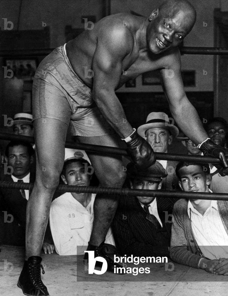 Boxer Jack Johnson, c. 1910s.