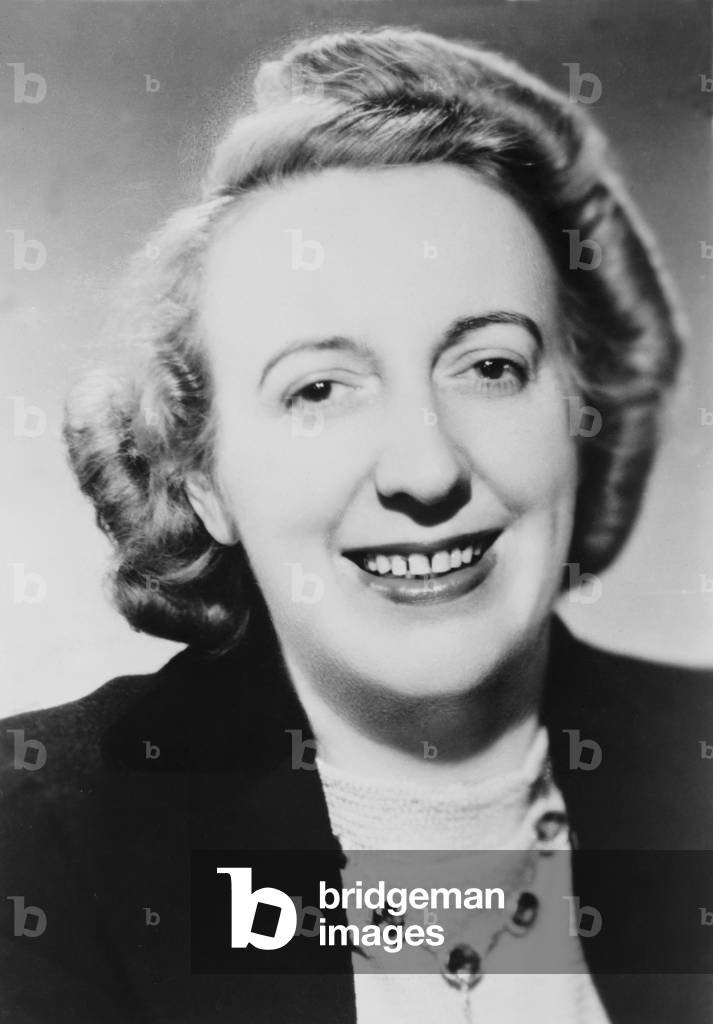 Taylor Caldwell (1900-1985), a very successful popular novelist of multi-generation family sagas, many of which were dramatized for movies and television. 1945