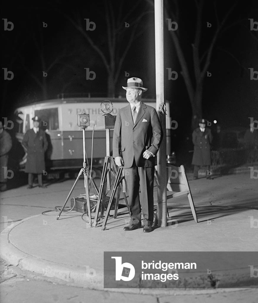 Harry F. Sinclair (1876-1956) smiles for the press as he emerges from the District of Columbia Prison on Nov. 21, 1929. He served seven months for contempt of Congress in the Teapot Dome scandal, after which he returned to Sinclair Consolidated Oil Corporation. He lived to 80 and died rich
