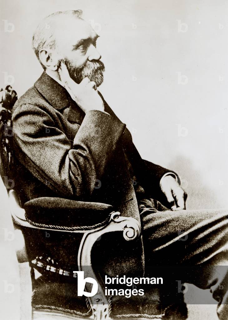 ALFRED NOBEL, scientist and founder of Nobel Prize awards, c. early 1900s