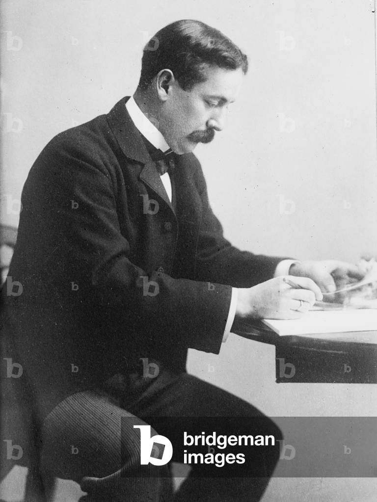 Horatio Parker (1863-1919) American composer of the Boston School. c. 1900