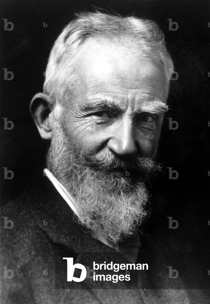 George Bernard Shaw 1856-1950, Irish Playwright, Nobel Prize in Literature, 1925
