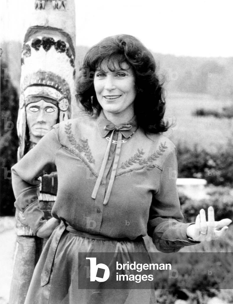 LORETTA LYNN: THE LADY...THE LEGEND, celebrating her Native American heritage at her ranch in Hurricane Mills, TN, 11/16/1981. (c)NBC