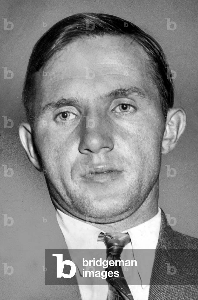 Bruno Richard Hauptmann (1899-1936) arrested as suspect in the Lindbergh kidnapping, 9/20/34