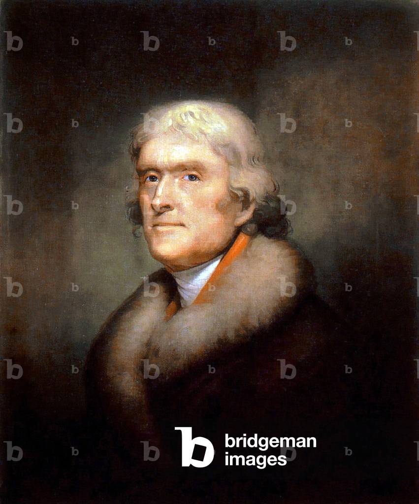 Thomas Jefferson, third President of the United States, c.1805 (painting)