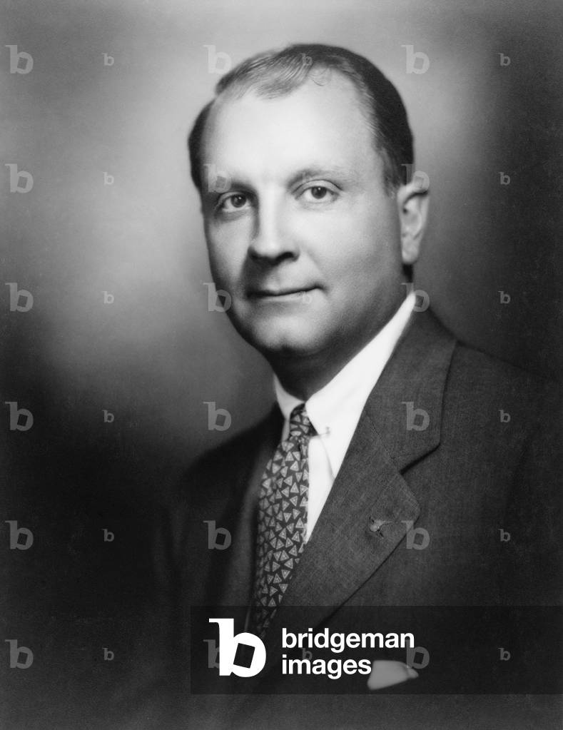 Juan T. Trippe, pioneer of commercial aviation and founder of Pan-American Airways, in 1927