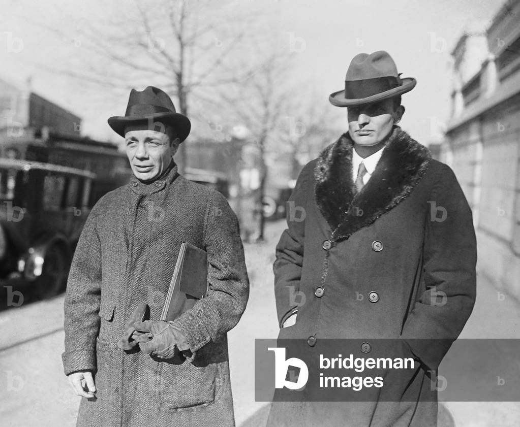Theodore Roosevelt Jr. with his younger brother, Archie, whose testimony the Teapot Dome investigators helped establish that Harry Sinclair had bribed Albert Fall for oil leases. Jan. 26, 1924
