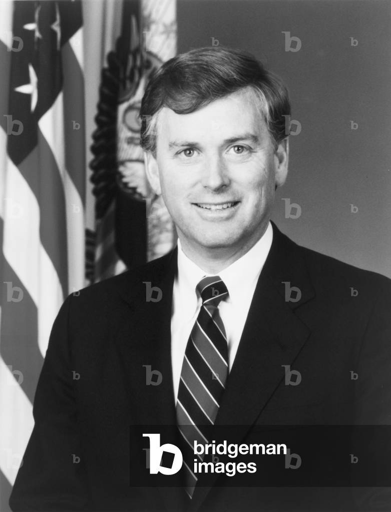 Official Portrait of Vice President Dan Quayle. 1989