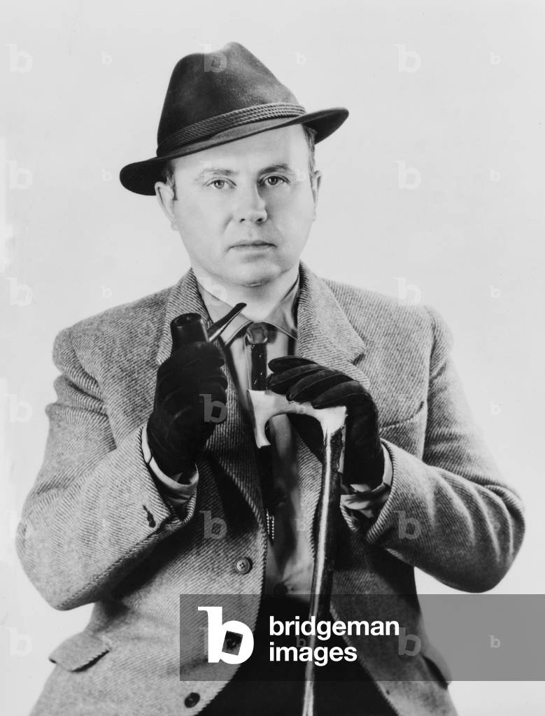 Russell Kirk, American political theorist. His influential 1953 book, 'The Conservative Mind', traced the history of conservative thought in the Anglo-American politics.