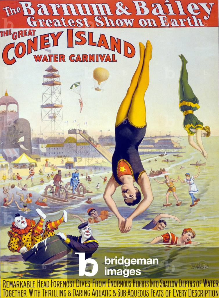 The Barnum & Bailey Greatest Show on Earth - The Great Water Carnival, 1898 (poster)