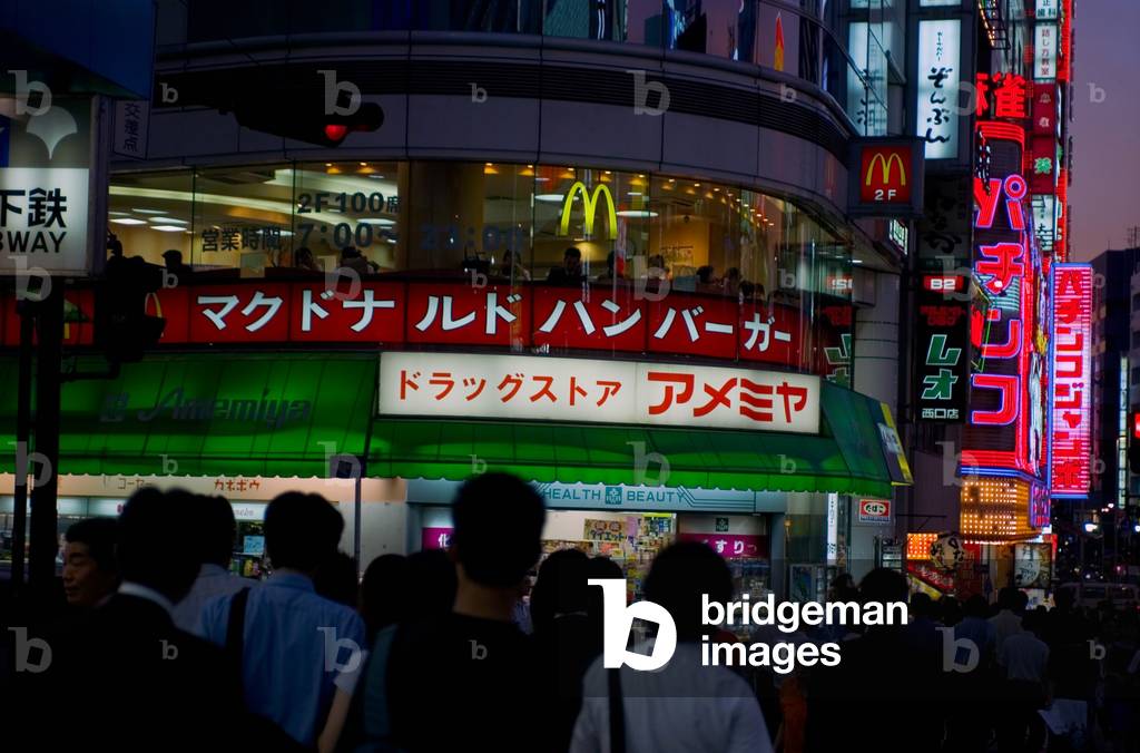 McDonald's restaurant in Tokyo Japan. c. 2010. McDonald's Corp. photo., Photo by:Everett Collection