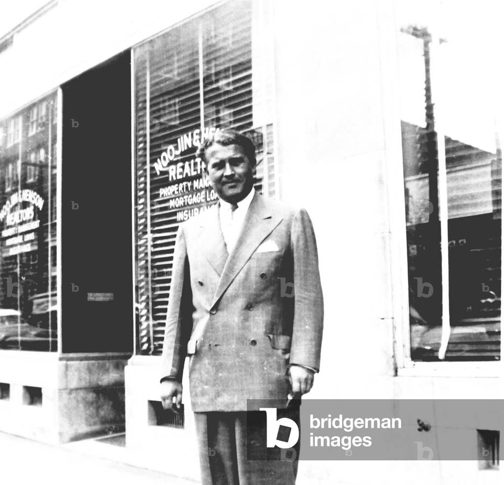 Wernher von Braun (1912-1977), in Huntsville, Alabama, November 1, 1957. ©Nasa/Courtesy Everett Collection