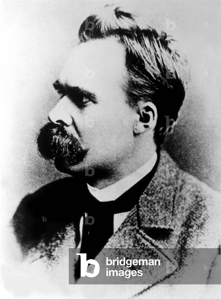 Friedrich Nietzsche, 19th century German philosopher, c.1887