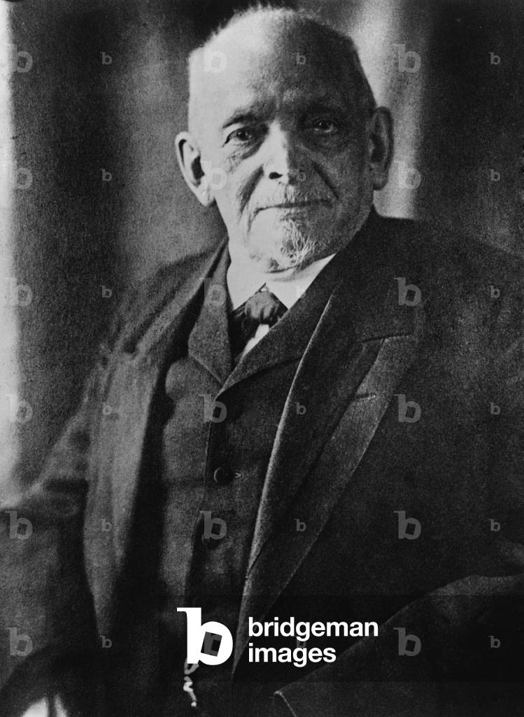 August Thyssen (1842-1926), German Industrialist who built a coal, iron, and steel empire in the 19th century. 1922