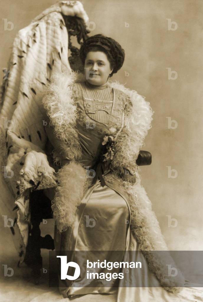 Luisa Tetrazzini (1871-1940), Italian coloratura soprano and international opera star. The dish, Chicken Tetrazzini, is named after her
