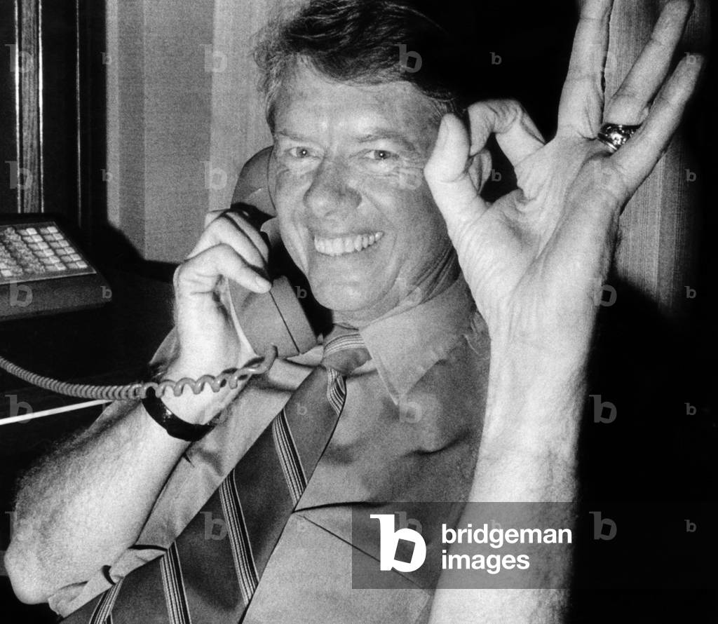 Jimmy Carter during his campaign for governor of Georgia, 1970