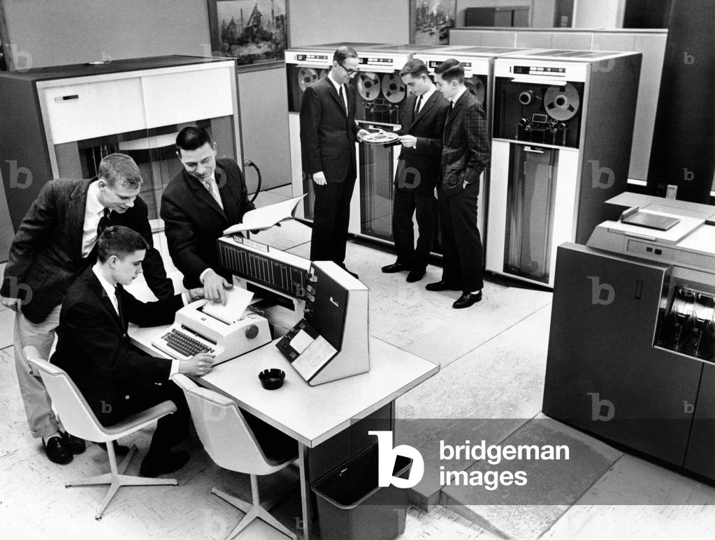 University School at IBM Corporation in 1962. The newest computers required specialist training for their engineer-operators