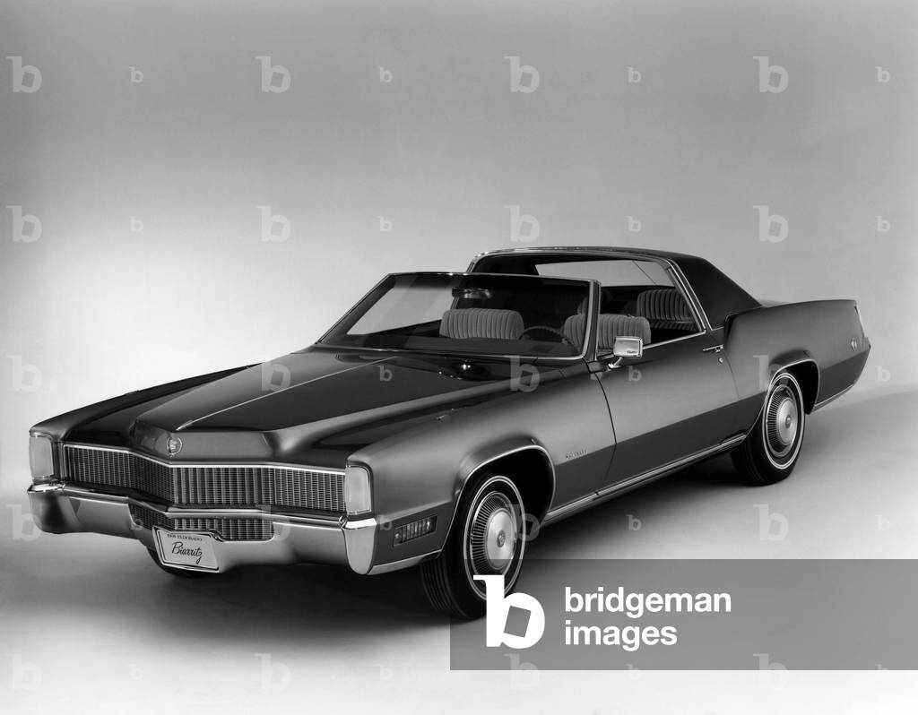 Cadillac Eldorado Biarritz Town Coupe, show car with Landau-type roof, 1968