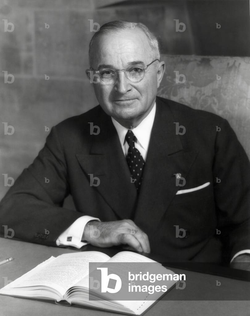 Harry Truman, President of U.S. in 1952.