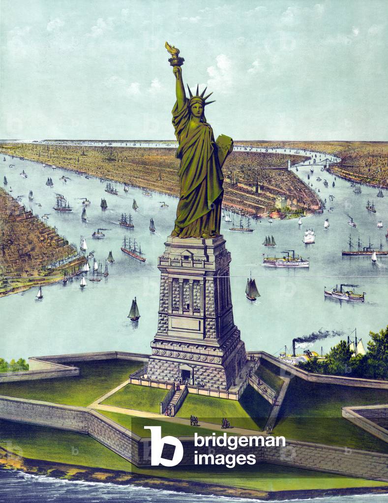 Statue of Liberty, c.1885 (chromolithograph)