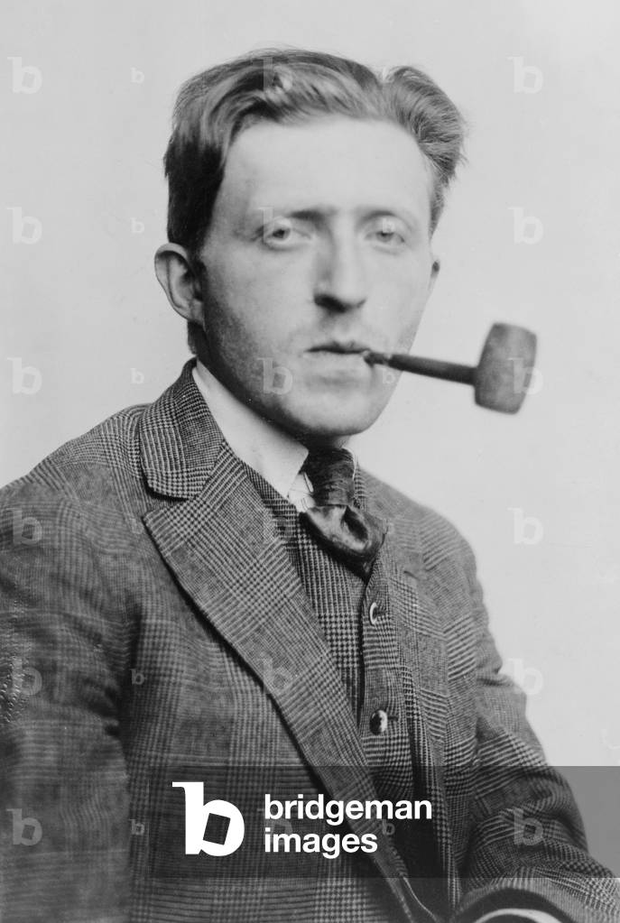 Maxwell Bodenheim (1893-1954) is remembered more for his colorful bohemian life style in New York's Greenwich Village than his poetry and novels from the 1920s and 1930s. 1919 portrait