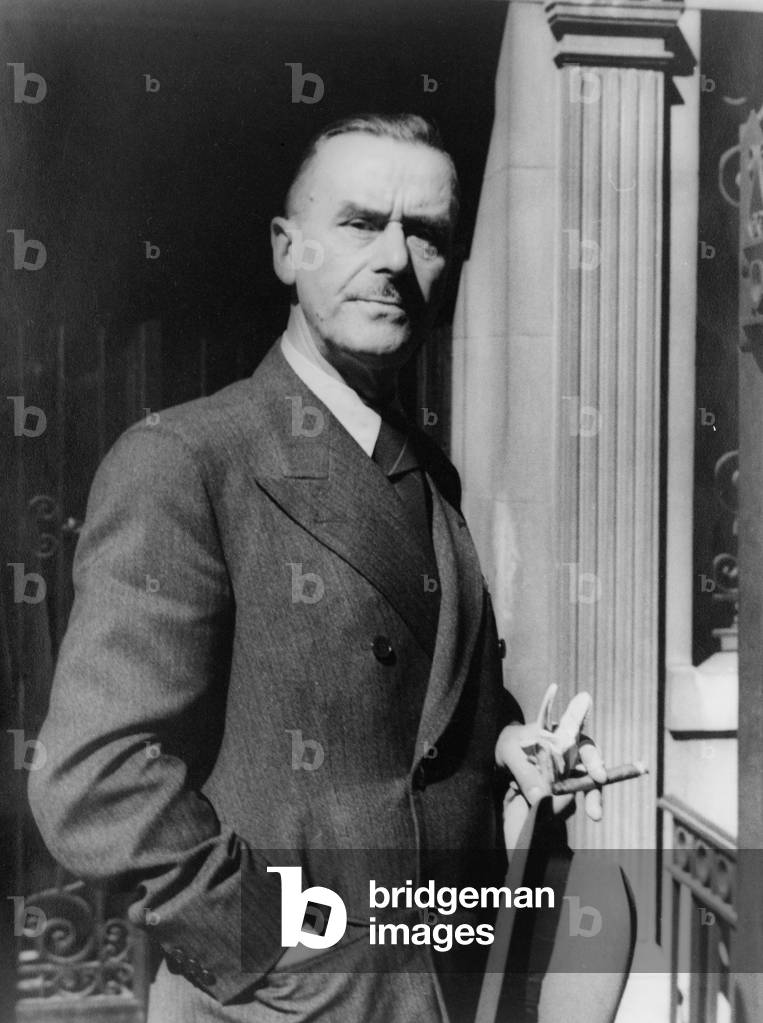 Thomas Mann, (1875-1955) German novelist (photo)