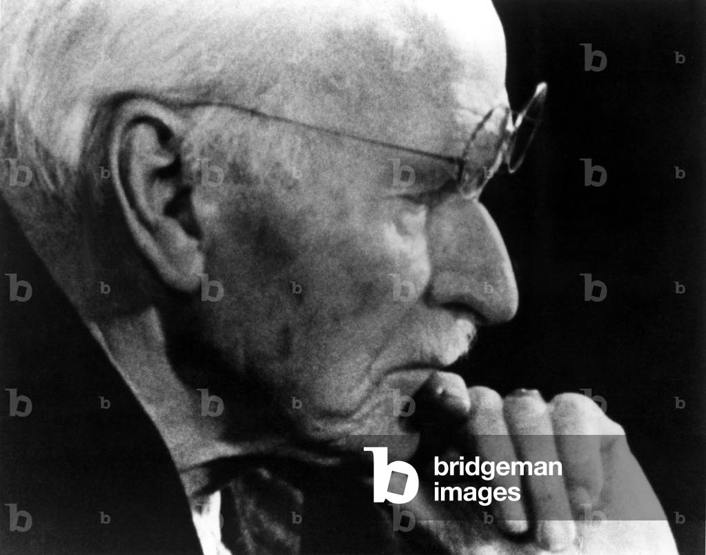 Carl Jung (b/w photo)
