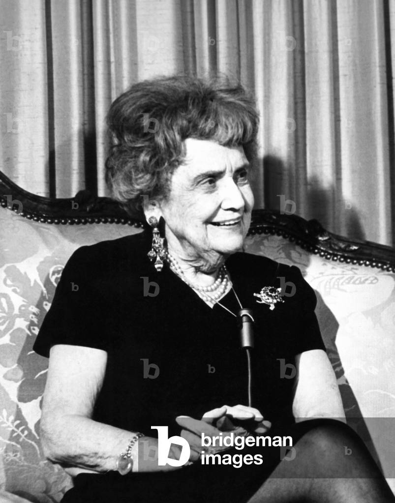 Pearl Mesta was Washington's best-known political hostess in the 1940s and 1950s. c. 1970. She was portrayed by Ethel Merman in the 1950 Irving Berlin Broadway musical comedy and 1953 film, CALL ME MADAME