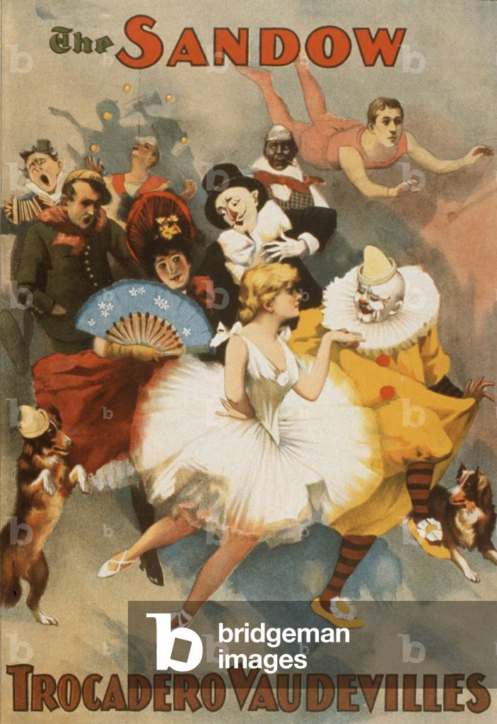 The Sandow Trocadero Vaudevilles, 1894 (poster)