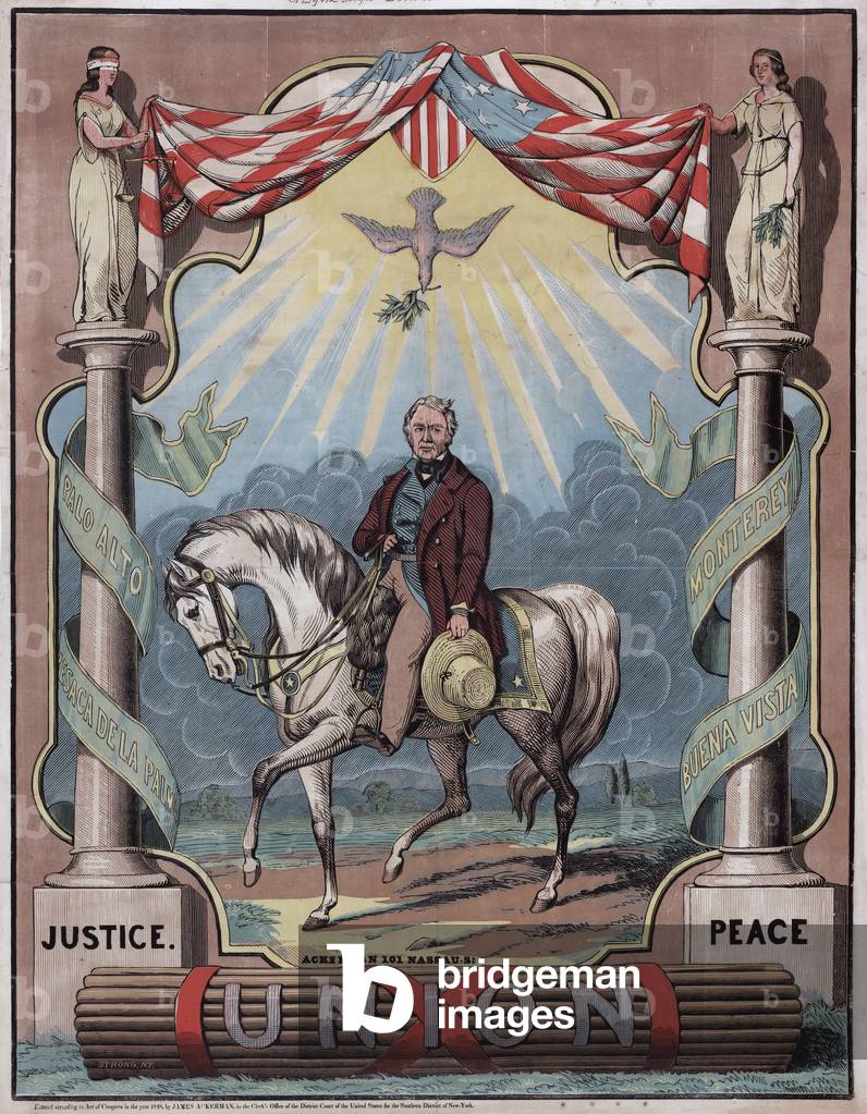 Zachary Taylor Democratic Campaign Poster, 1848 (poster)