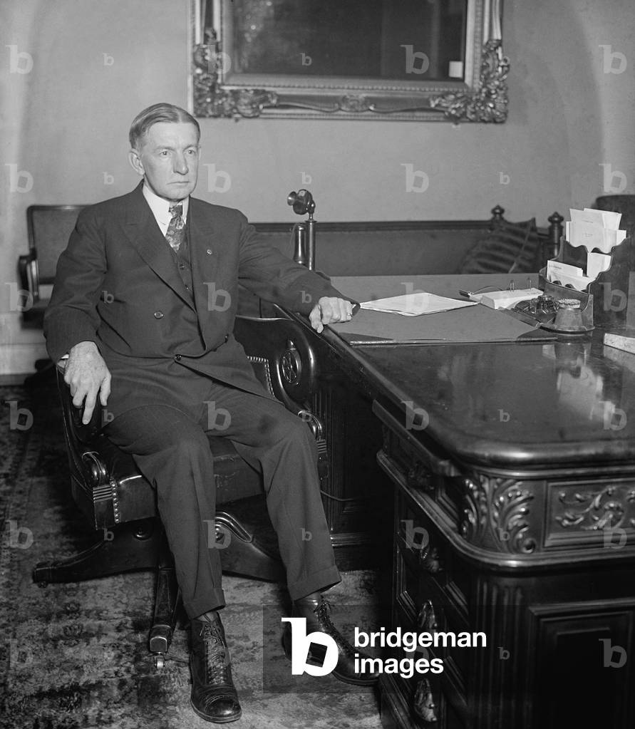 Charles Gates Dawes (1865-1951), Calvin Coolidge's Vice President, created the Dawes Plan for restructuring Germany's reparations payments after World War I. He received the 1925 Nobel Peace Prize