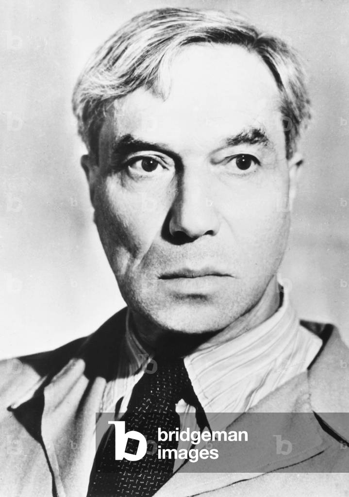 Boris Pasternak, Soviet Era Russian poet, novelist, and literary translator. c. 1950