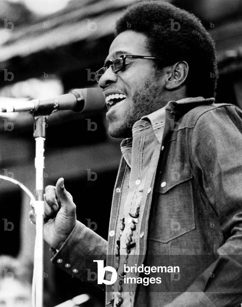 Al Green onstage, c. 1973