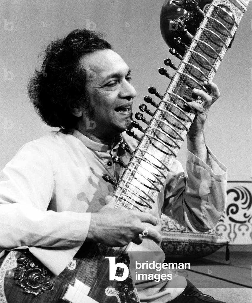 Ravi Shankar, musician, composer, performer and scholar, portrait, 1970s