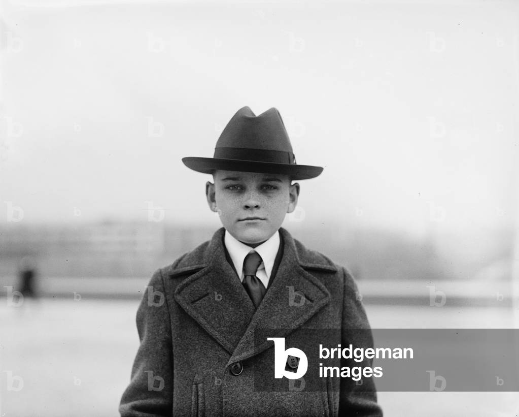 President Calvin Coolidge's son Calvin Coolidge, Jr. 1921