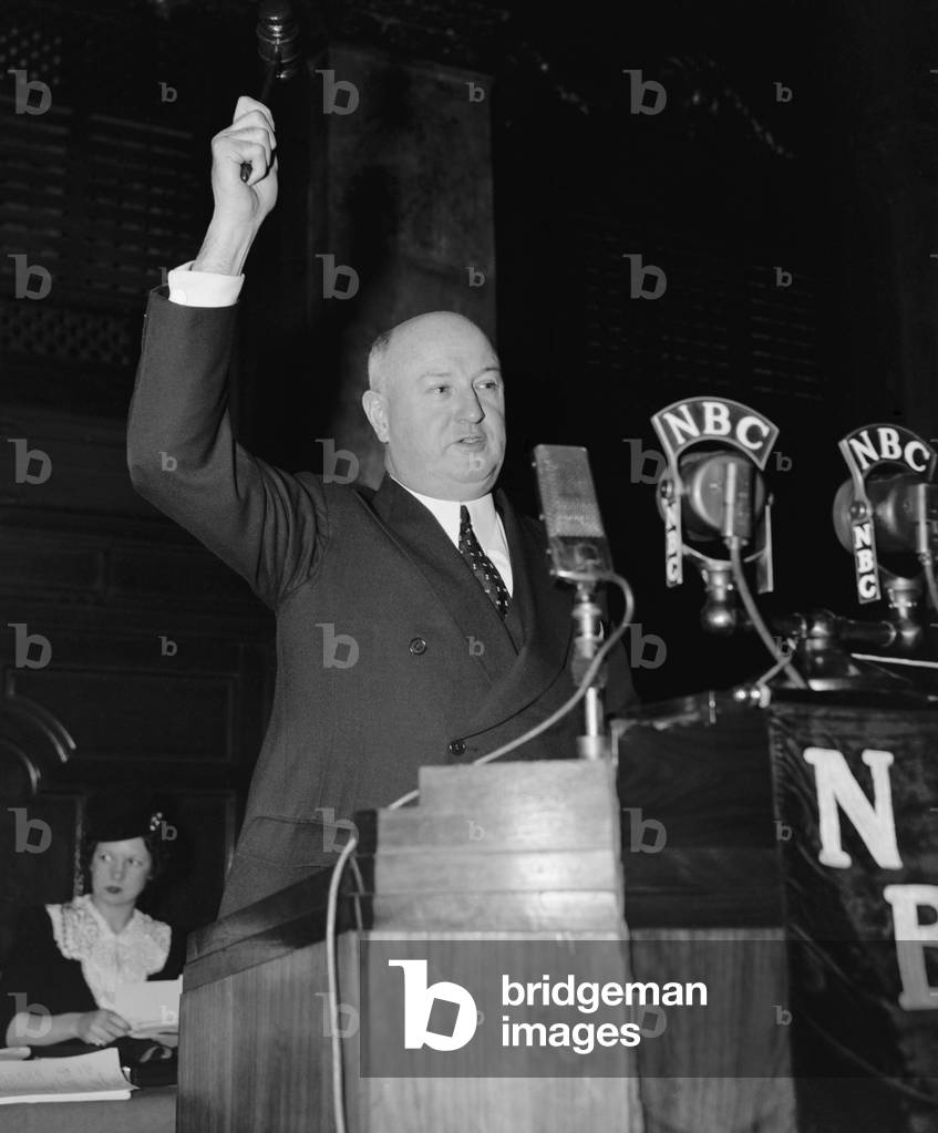 Postmaster and Democratic National Committee Chairman. James Farley. c. 1936. Farley managed FDR's 1928 and 1930 gubernatorial campaigns, as well as FDR's 1932 and 1936 Presidential campaigns