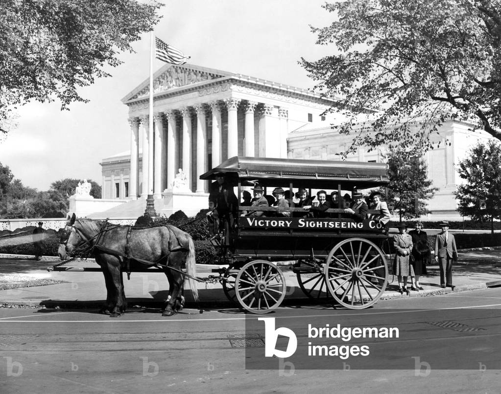 James J. Grace, sightseeing guide in Washington D.c. since 1897, c.1942