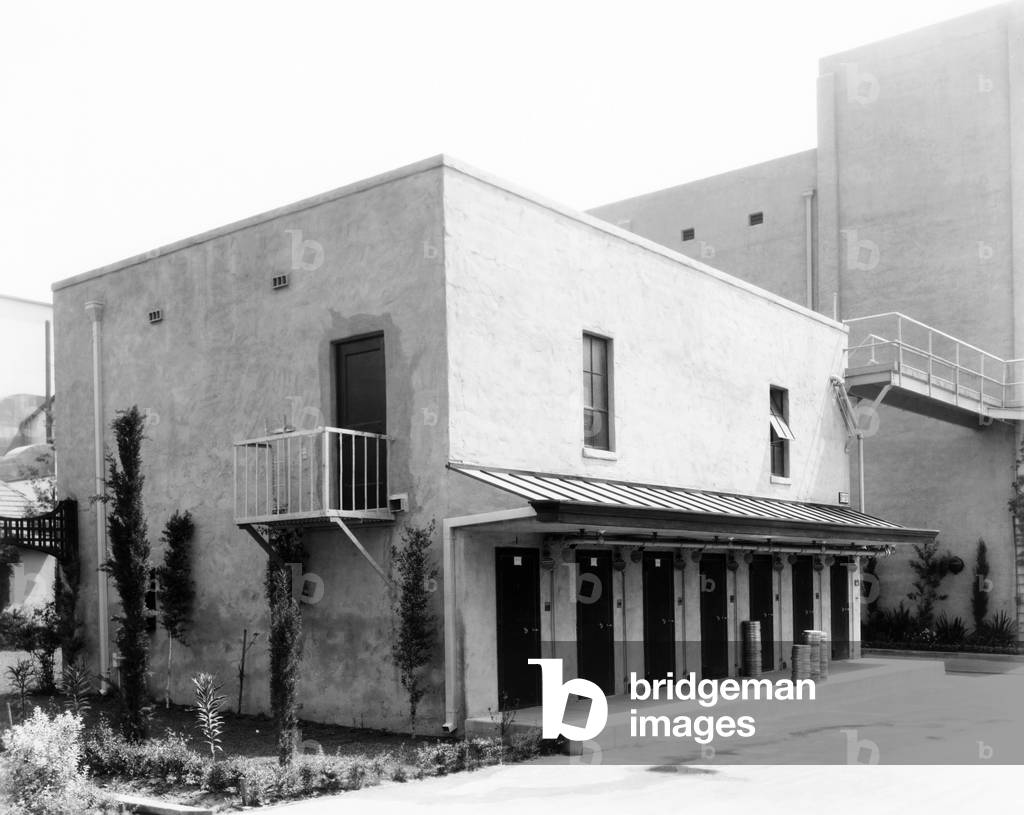 Paramount Studios' West Coast fireproof vault, for storing combustible nitrate films