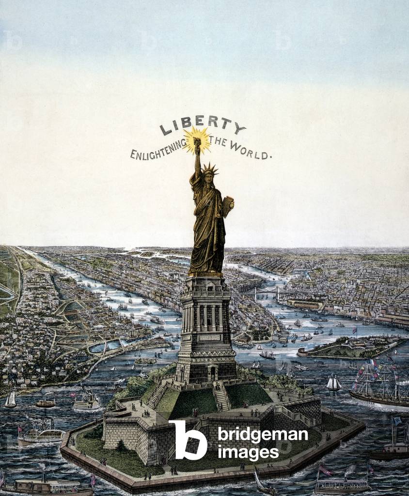 Liberty Enlightening the World, c. 1885 (poster)