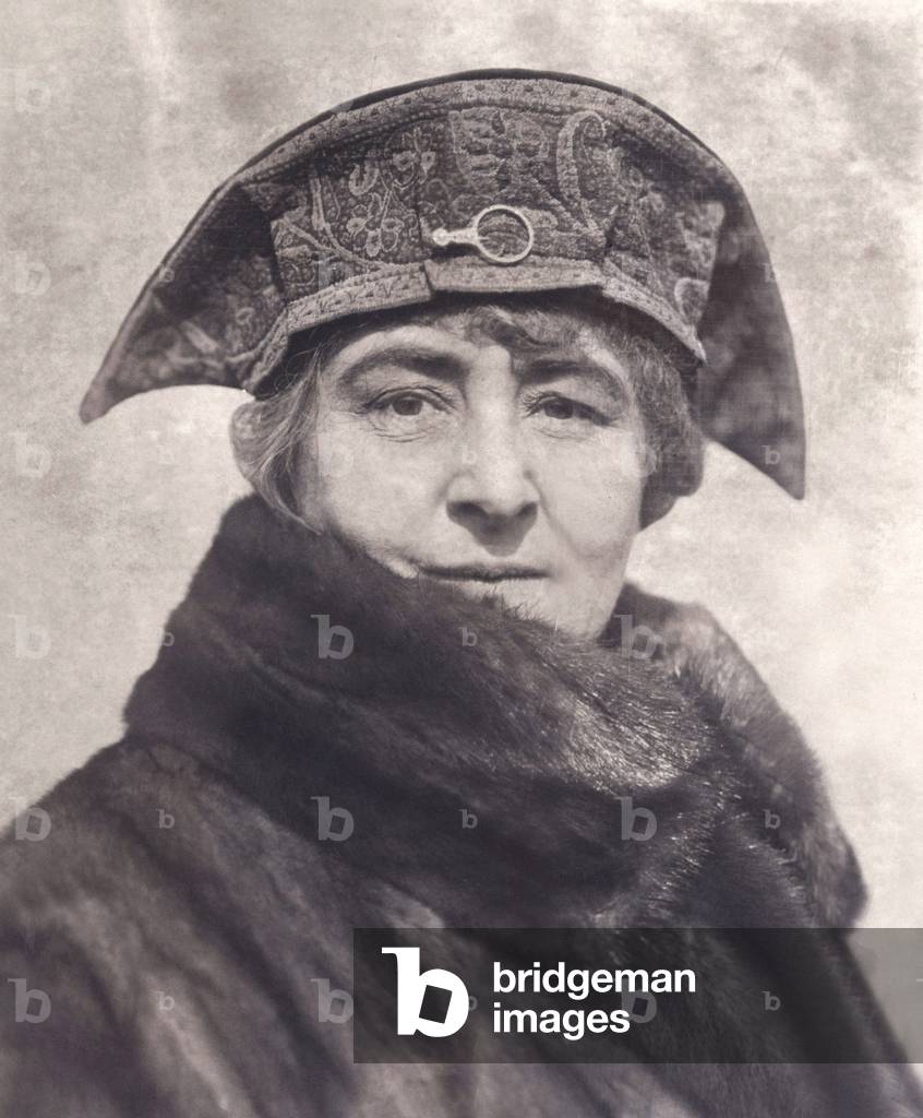 Anne Tracy Morgan, c. 1920. The daughter of J.P. Morgan Sr. was a philanthropist, particularly focused on France during and after World War 1. She lived an independent unmarried life surrounded by a circle of wealthy women who collaborated with her good works
