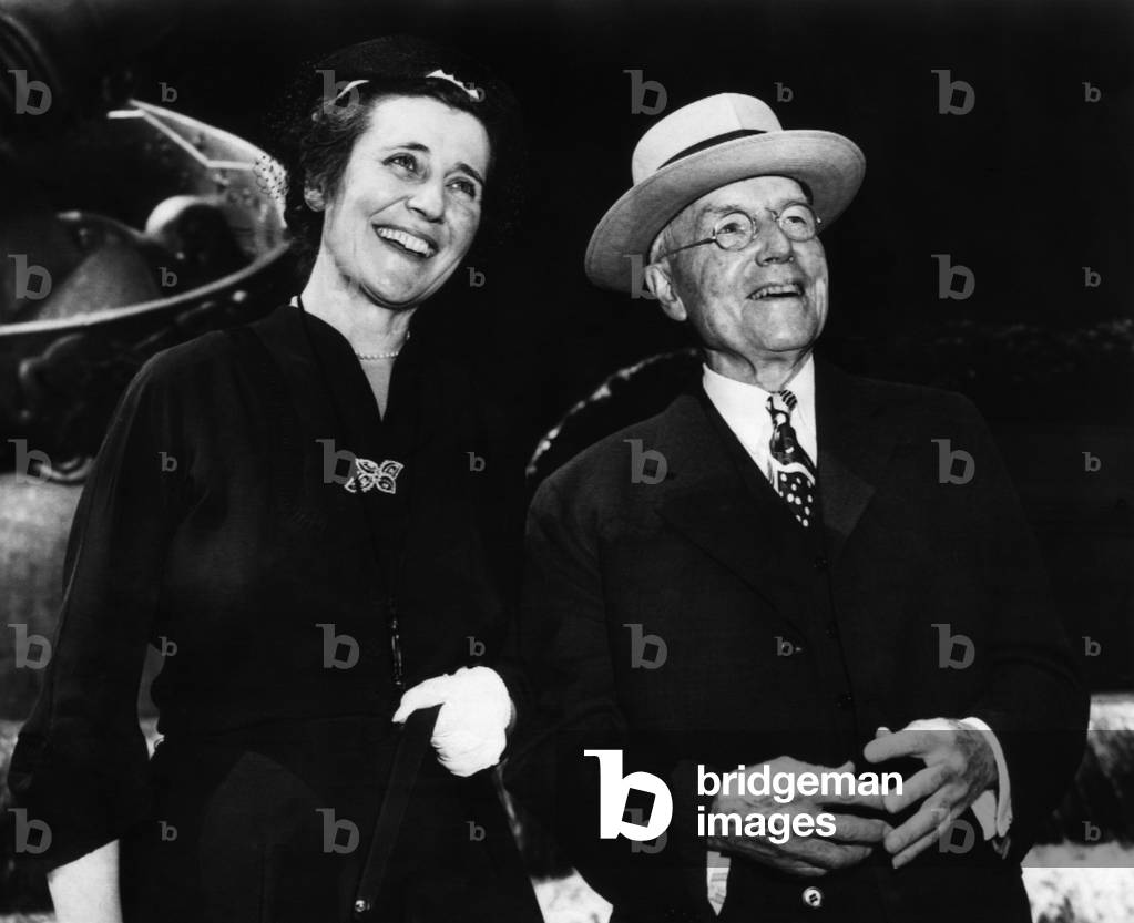Martha and John D. Rockefeller Jr., NYC, 1951 (photo)