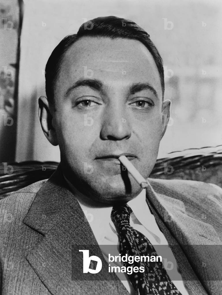 Dutch Schultz, born Arthur Flegenheimer (1902-1935), New York mobster, in 1935