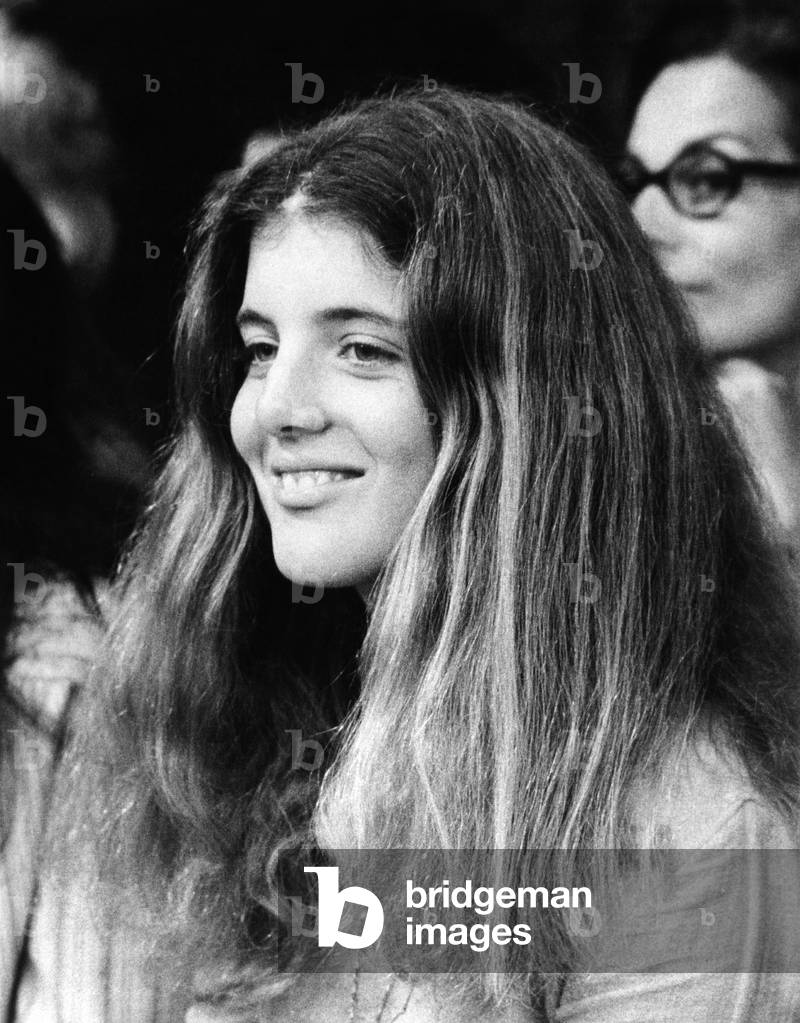Caroline Kennedy, 16 years old, in the audience during the House Judiciary Committee's July 25 debate on impeachment of President Nixon. She is working as a summer intern for her uncle, Sen. Edward Kennedy. July 25, 1974
