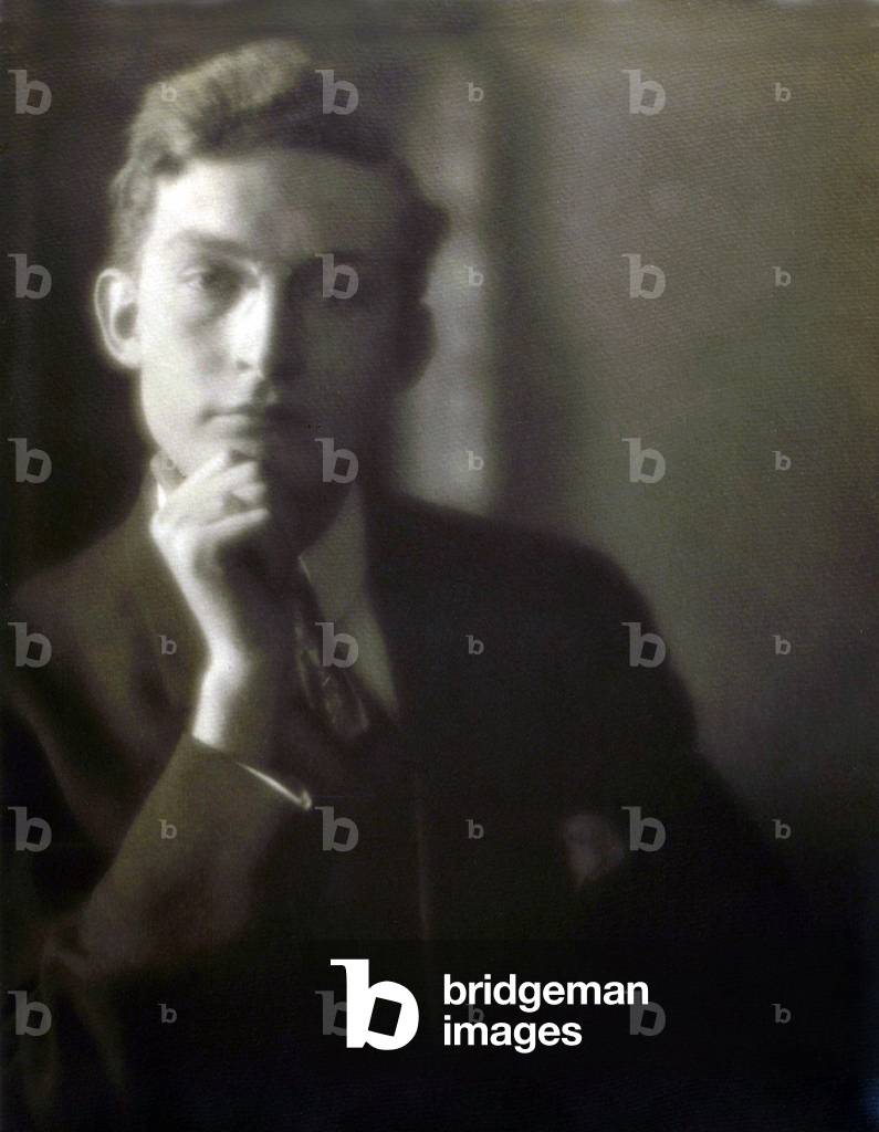 Sadakichi Hartmann (1867-1944), writer of German-Japanese ancestry, immigrated to the US as a child. He was acknowledged as 'King of Bohemia' in New York's Greenwich Village. 1906 portrait by F. Holland Day