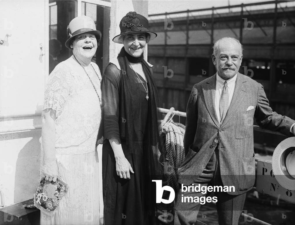 Marie Dressler Anne Morgan and Jules Bache, c.1920 (photo)