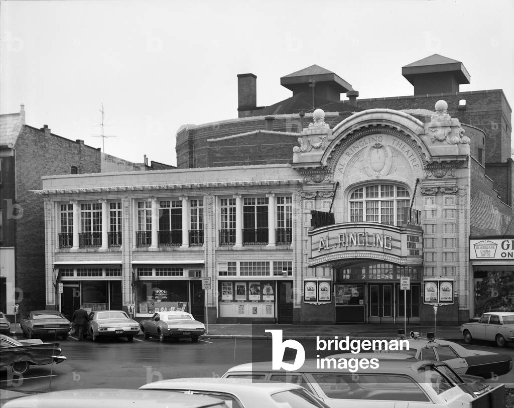 Movie Theaters, the Al Ringling Theatre, built in 1915, 136 Fourth Street, Baraboo, Wisconsin, c.1970s