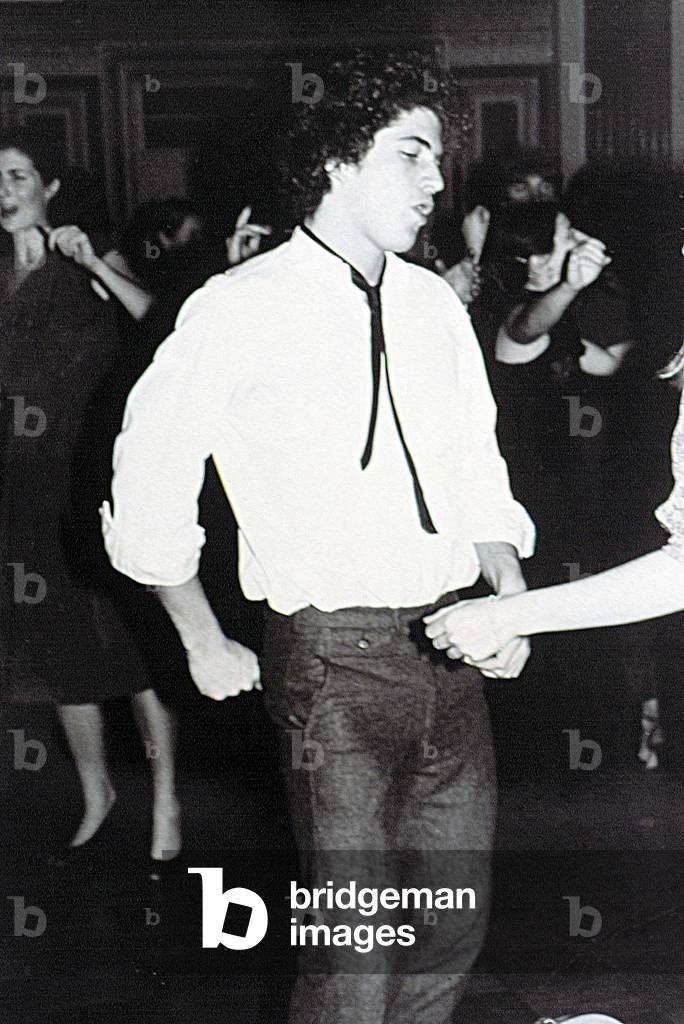 JOHN F. KENNEDY Jr., dancing with Sally Munroe at The Rites of Spring, 1981