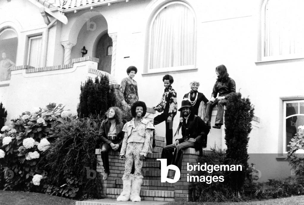 SLY AND THE FAMILY STONE, c. 1970.